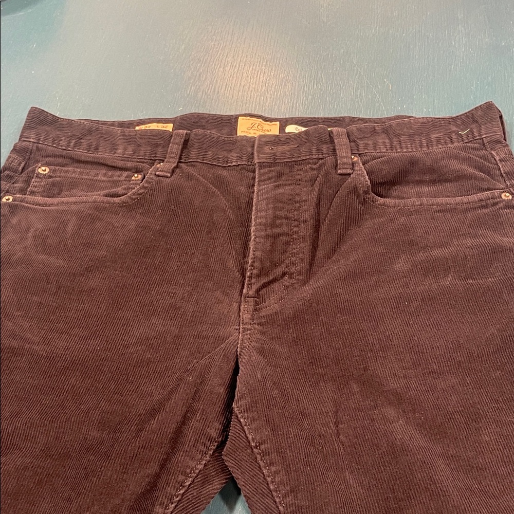 J. Crew Men's Deep Brown Corduroy Pants